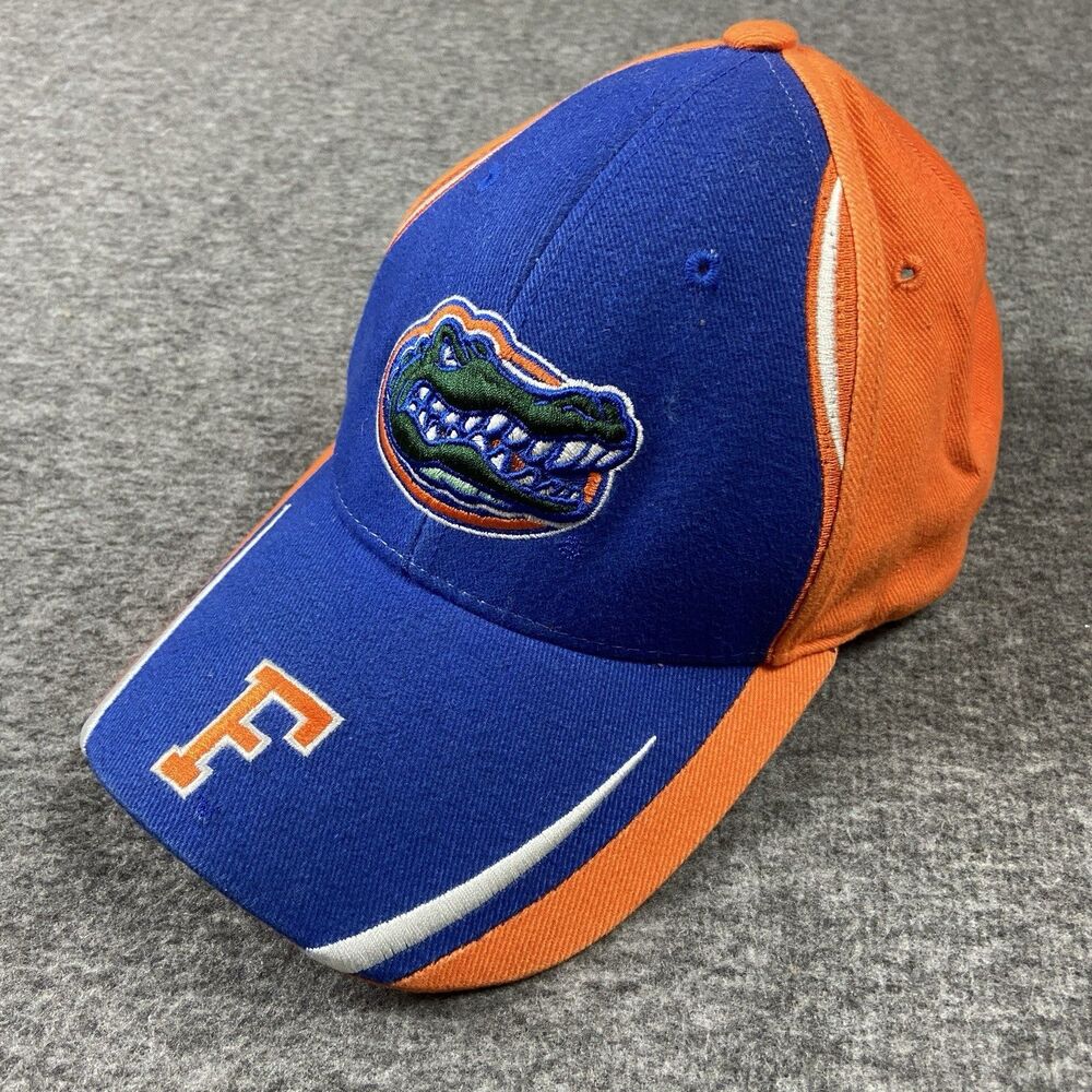 TEI Florida Gators Hat Blue Orange Gator F Cap Adjustable Strapback - Picture 1 of 16